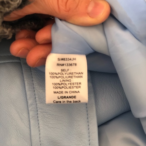 Light Blue Dragon Back Jacket - Picture 4 of 4